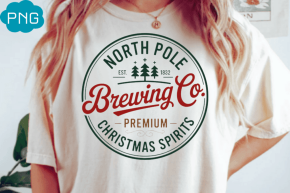 Brewing Co Christmas Sign PNG: Festive Illustrations