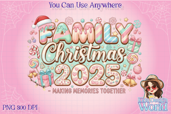Family Christmas 2025 PNG: Premium Illustrations