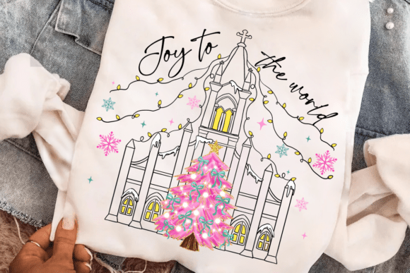 Joy to the World PNG: Christmas Church Illustrations