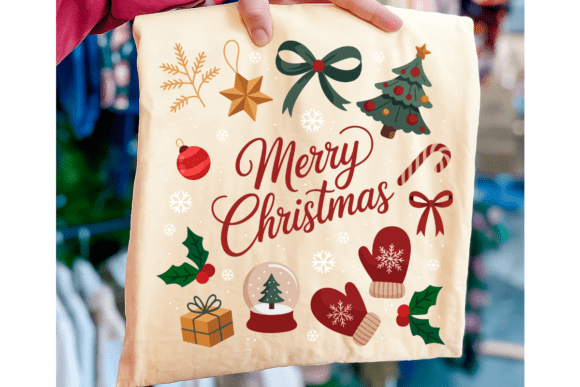 Merry Christmas Coquette Doodles PNG Review