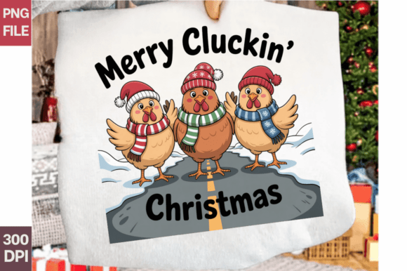 Merry Cluckin’ Christmas Chicken PNG: A Designer’s Review