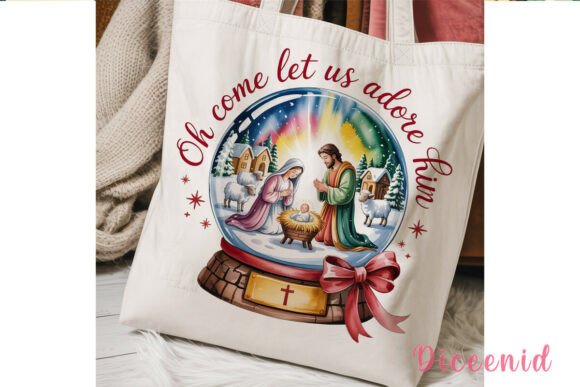 Nativity Snow Globe Christmas PNG: A Designer’s Review