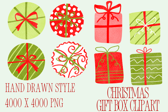 Review: Christmas Gift Box Pastel Png Bundle Illustrations