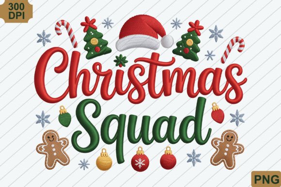 Review: Christmas Squad PNG for Illustrations