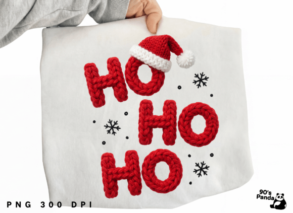 Review: Yarn Crochet Christmas Ho Ho Ho PNG