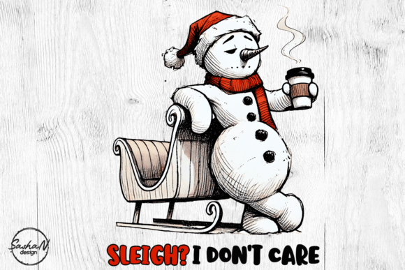 Reviewing Christmas Snowman Sarcastic Holiday Png Illustrations