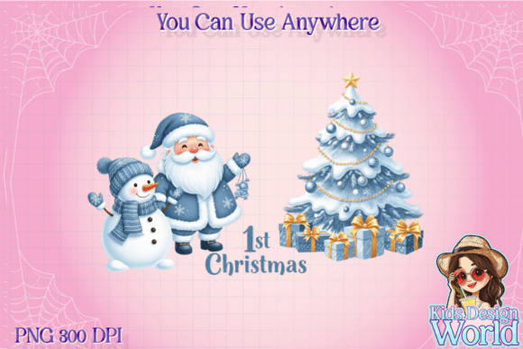 Reviewing My First 1st Christmas Clipart PNG Illustrations