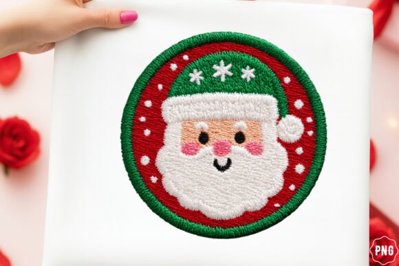 Yarn Crochet Santa: Festive Illustrations